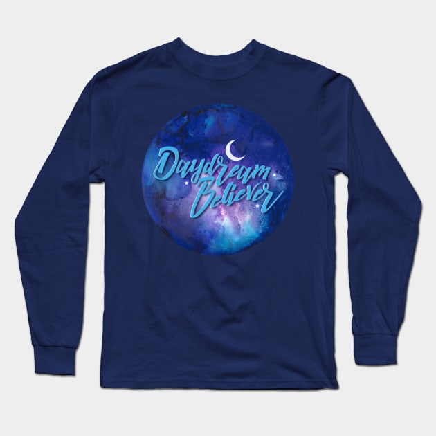 Daydream Believer - Celestial Long Sleeve T-Shirt by Angel Pronger Design Chaser Studio